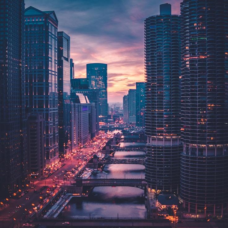 City skyline in Toronto, Canada